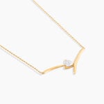 Collier Valeriana Or Jaune Oxyde De Zirconium - Colliers avec pierres Femme | Marc Orian