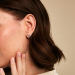 Boucles D'Oreilles Puces Lovella Argent Blanc Oxyde De Zirconium - Puces Femme | Marc Orian