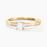 Bague Harem Or Jaune Oxyde - Solitaires Femme | Marc Orian