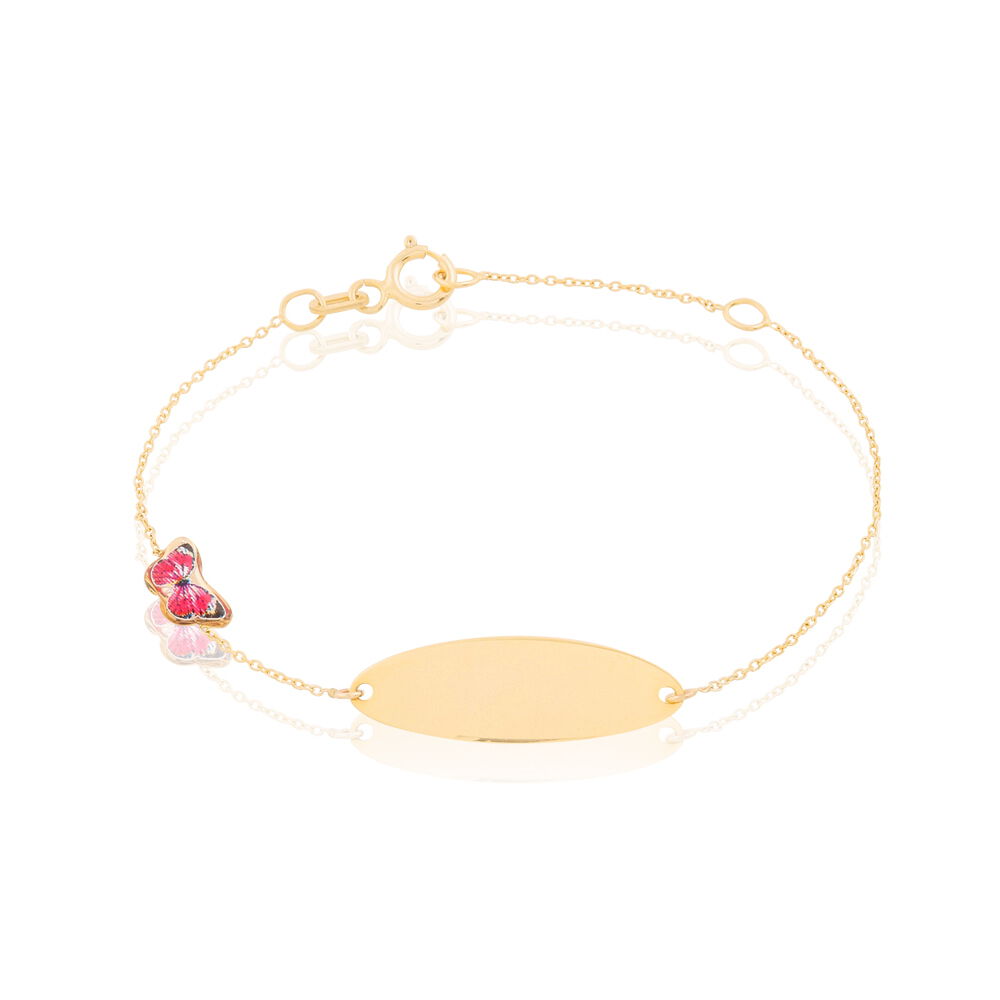 Bracelet Identitée Marcel Or Jaune - Gourmettes Enfant | Marc Orian
