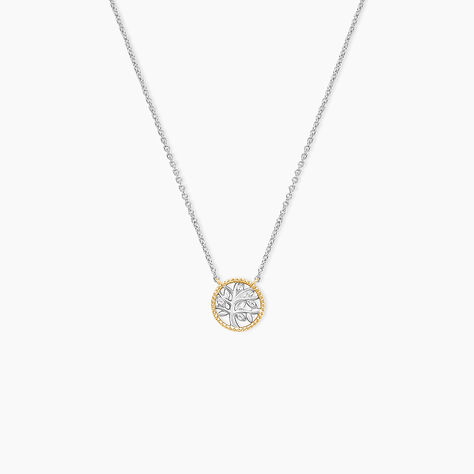 Collier Or Jaune Oxyde De Zirconium - Colliers avec pierres Femme | Marc Orian