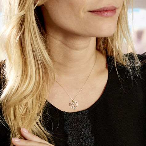 Collier Titaina Or Tricolore Diamant - Colliers Femme | Marc Orian