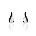 Boucles D'oreilles Puces Priscillia Argent Blanc Oxyde De Zirconium - Puces Femme | Marc Orian
