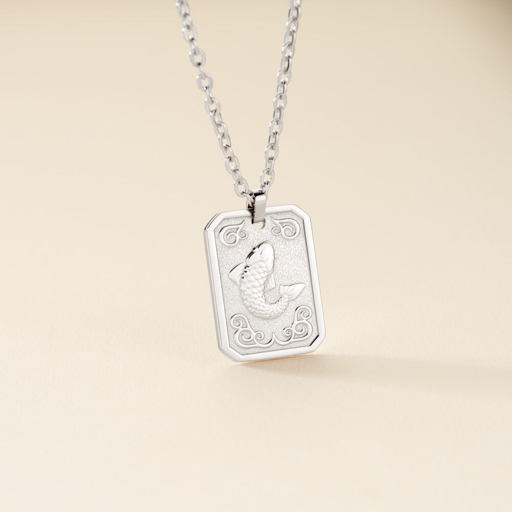 Collier Phebus Him Acier - Colliers fantaisie Homme | Marc Orian