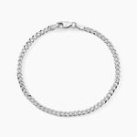 Bracelet Maille Nohane Argent Blanc - Bracelets fantaisie Femme | Marc Orian