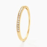 Alliance Rhea Or Jaune Diamant - Alliances personnalis&eacute;es Femme | Marc Orian