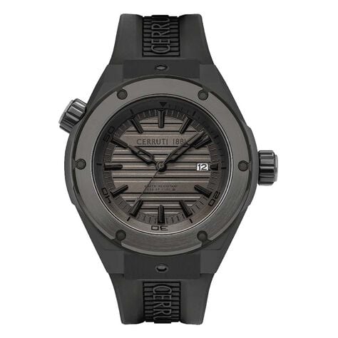 Montre Cerruti Ruscello Noir - Montres étanches Homme | Marc Orian