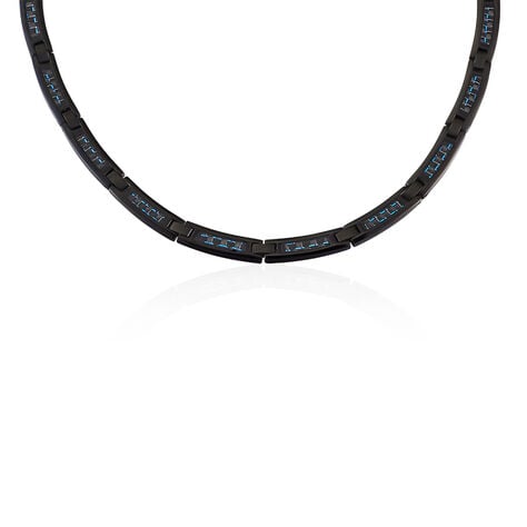 Collier Phebus Him Casual Acier Noir - Colliers Homme | Marc Orian