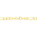 Collier Or Jaune Maille Altern&eacute;e 1/3 - Chaines Homme | Marc Orian