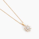 Collier Lisea Plaqu&eacute; Or Oxydes De Zirconium - Colliers avec pierres Femme | Marc Orian