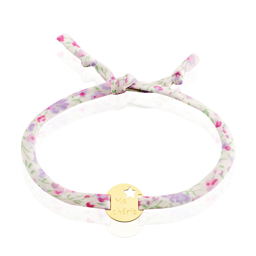 Bracelet Omelia Message Or Jaune - Bracelets cordons Enfant | Marc Orian