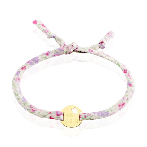 Bracelet Omelia Message Or Jaune - Bracelets cordons Enfant | Marc Orian