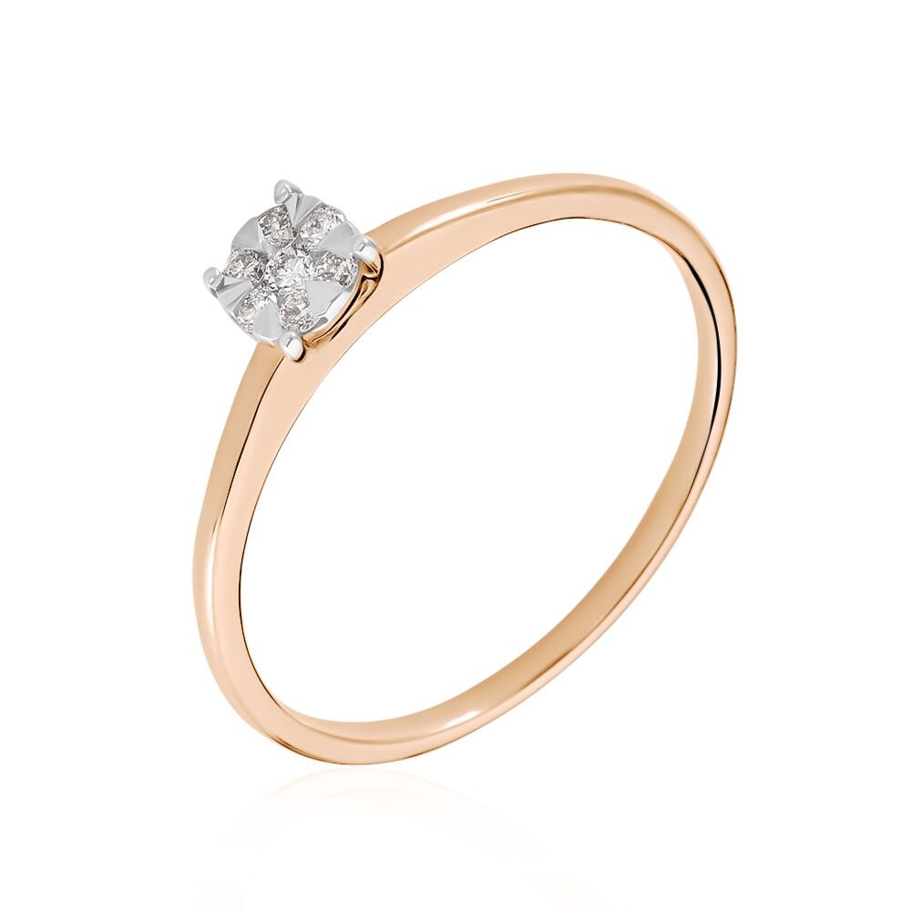 Bague Solitaire Or Rose Dream Diamants - Solitaires Femme | Marc Orian