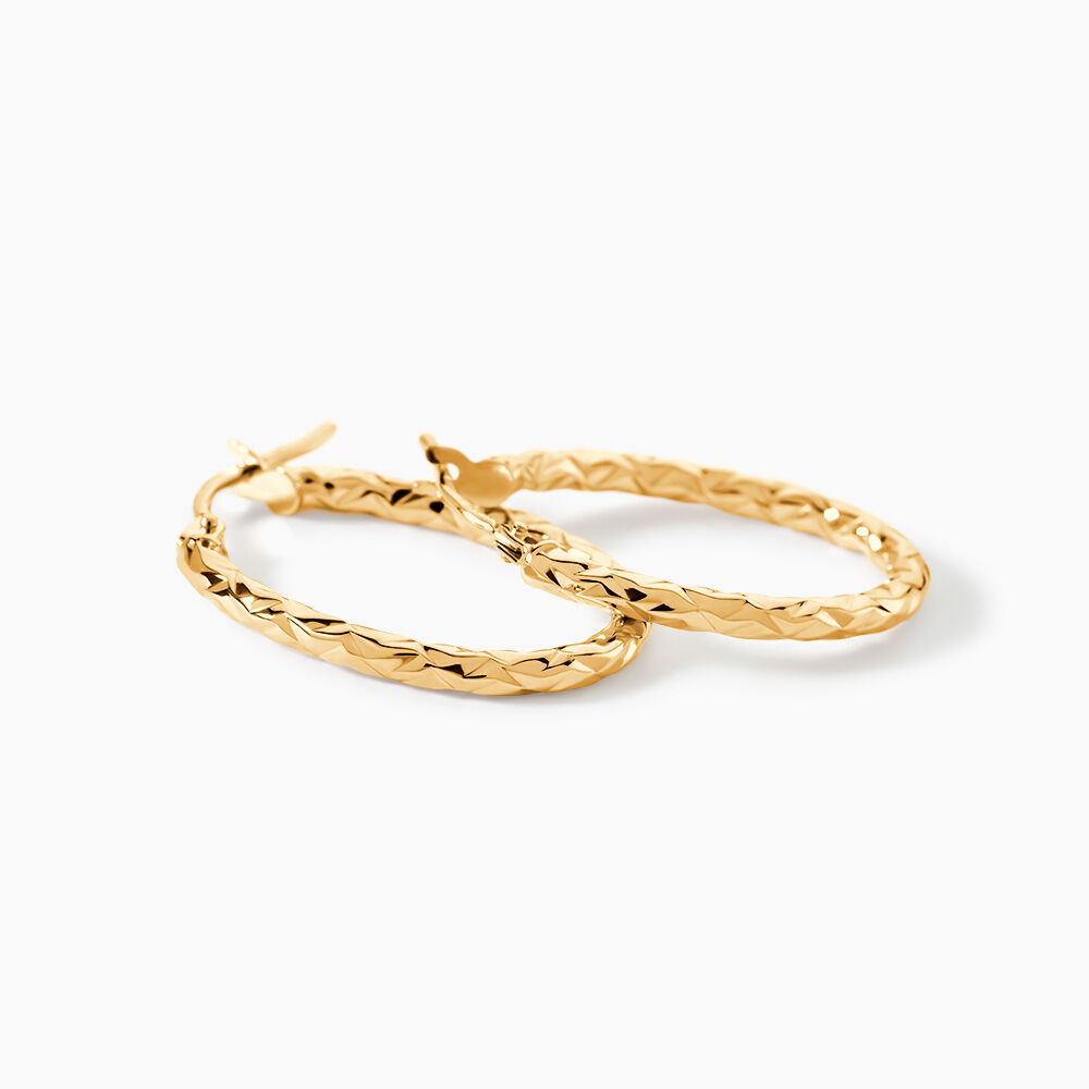 Cr&eacute;oles Carlyle Or Jaune - Cr&eacute;oles Femme | Marc Orian