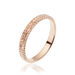 Alliance Luzia Demi Jonc Classique Or Rose - Alliances personnalisées Femme | Marc Orian