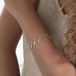 Bracelet Violka Argent Blanc - Bracelets fantaisie Femme | Marc Orian