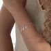 Bracelet Violka Argent Blanc - Bracelets fantaisie Femme | Marc Orian