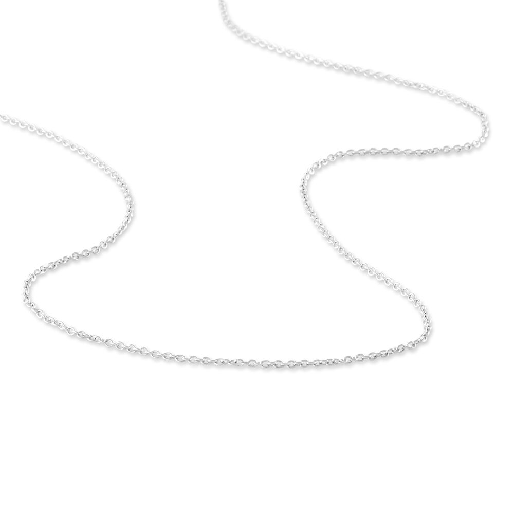 Chaîne Ilda Maille Forçat Limee Or Blanc - Chaines Femme | Marc Orian