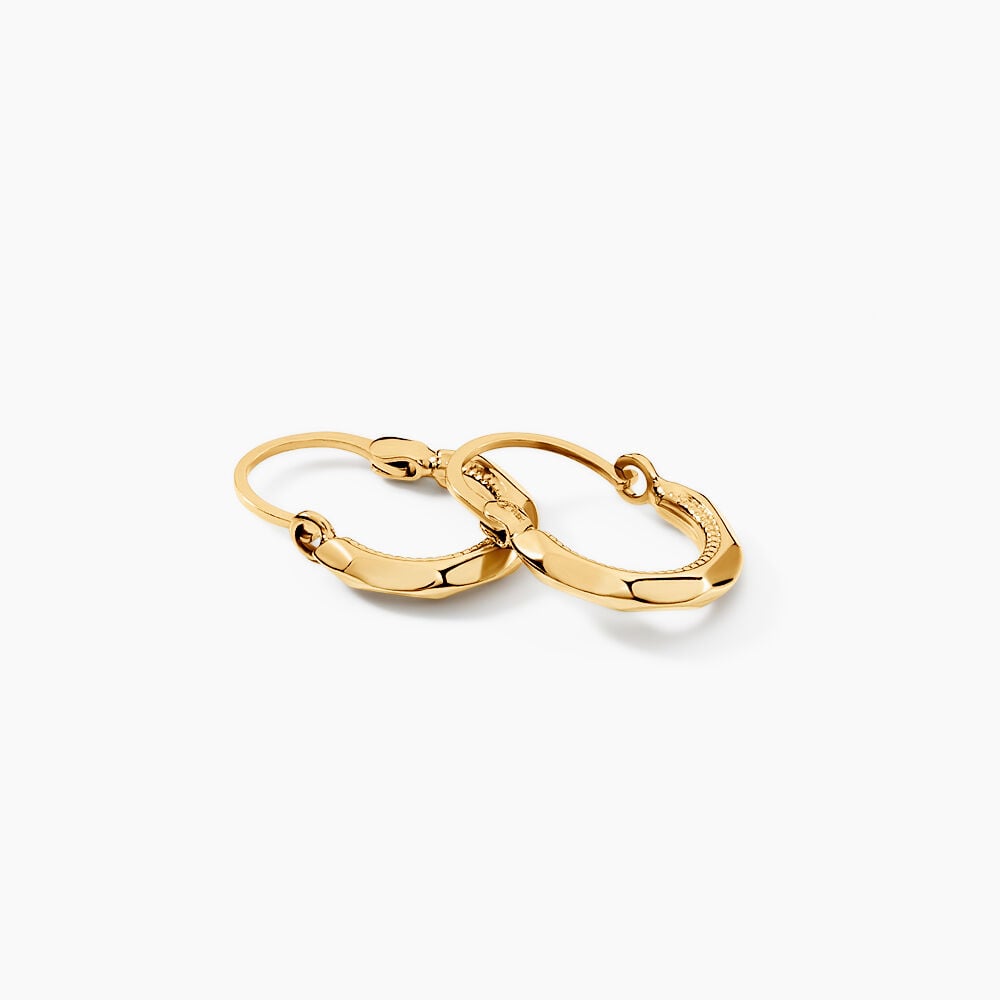 Cr&eacute;oles Kayleah Or Jaune - Cr&eacute;oles Femme | Marc Orian