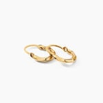 Cr&eacute;oles Kayleah Or Jaune - Cr&eacute;oles Femme | Marc Orian