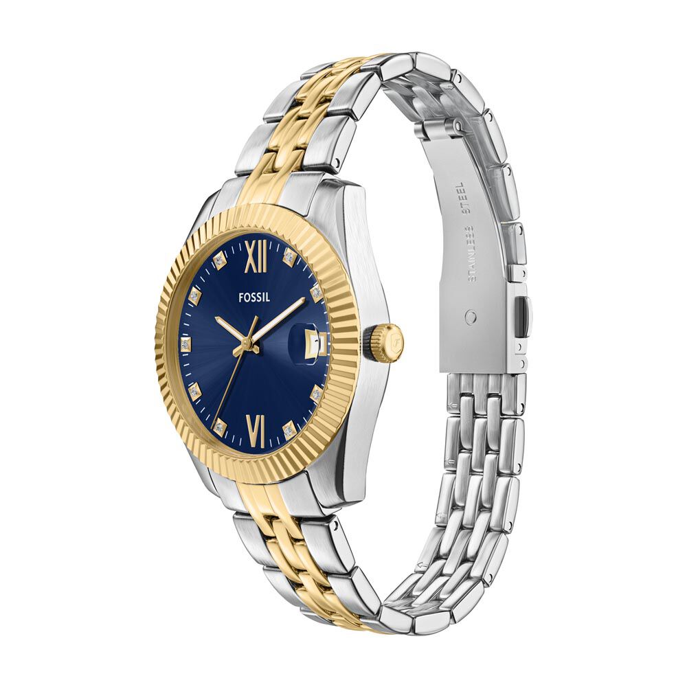 Montre Fossil Scarlette Mini Bleu - Montres étanches Femme | Marc Orian
