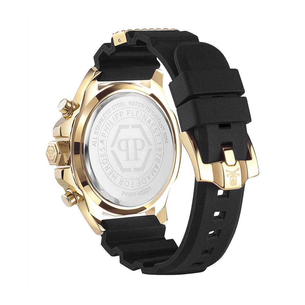 Montre Philipp Plein The $Kull Chrono Noir - Montres étanches Homme | Marc Orian