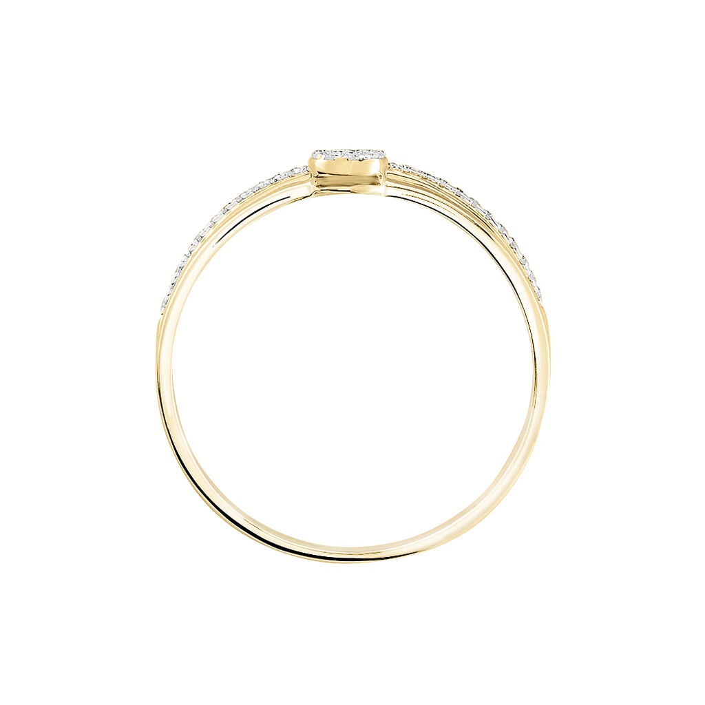 Bague Maellys Or Jaune Diamant - Bagues Solitaire Femme | Marc Orian