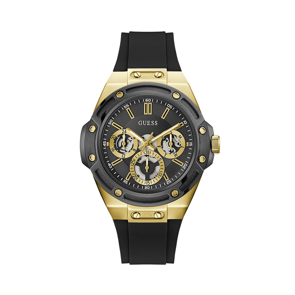 Montre Guess Carver Noir - Montres &eacute;tanches Homme | Marc Orian