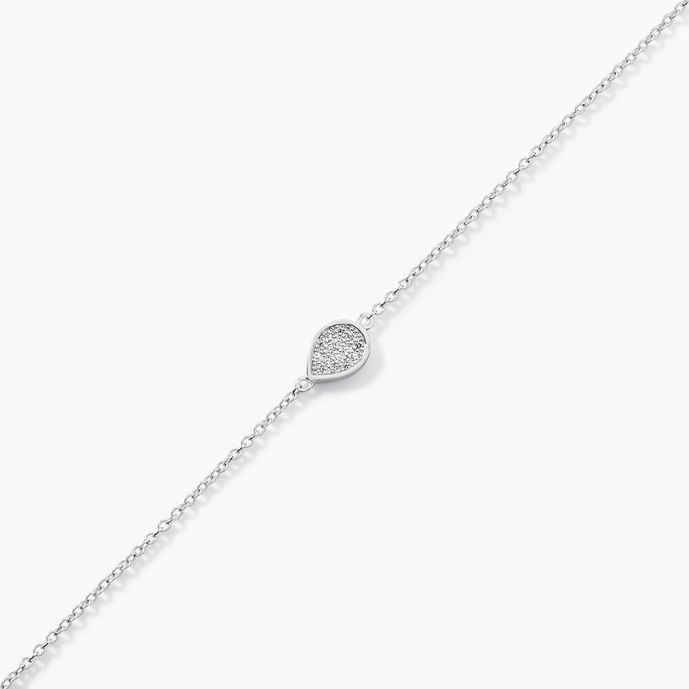 Bracelet Argent Tricoria Oxydes De Zirconium - Bracelets fantaisie Femme | Marc Orian