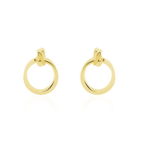 Boucles D'oreilles Pendantes Allobrox Acier Dore - Pendantes Femme | Marc Orian