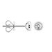 Boucles D'oreilles Puces Ofelia Or Blanc Diamant - Boucles d'oreilles mariage Femme | Marc Orian