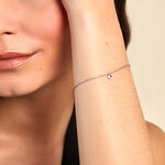 Bracelet Constantin Argent Blanc Oxyde De Zirconium - Bracelets fantaisie Femme | Marc Orian