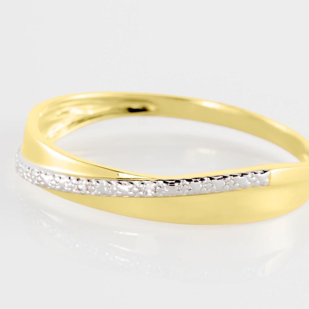 Bague Timira Or Jaune Diamant - Bagues pierres précieuses Femme | Marc Orian