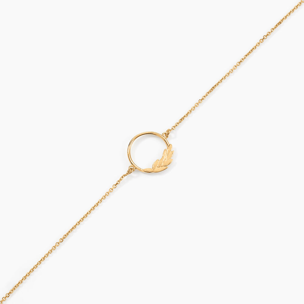 Bracelet Foliel Or Jaune - Bracelets chaînes Femme | Marc Orian