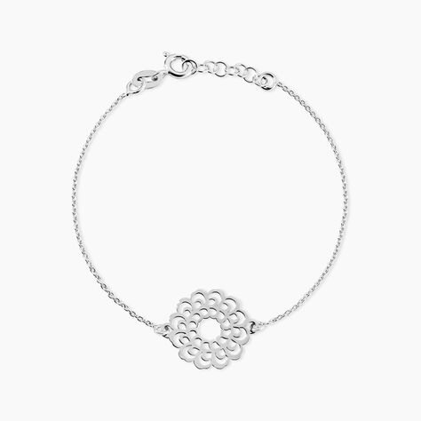 Bracelet Marva Argent Blanc - Bracelets fantaisie Femme | Marc Orian