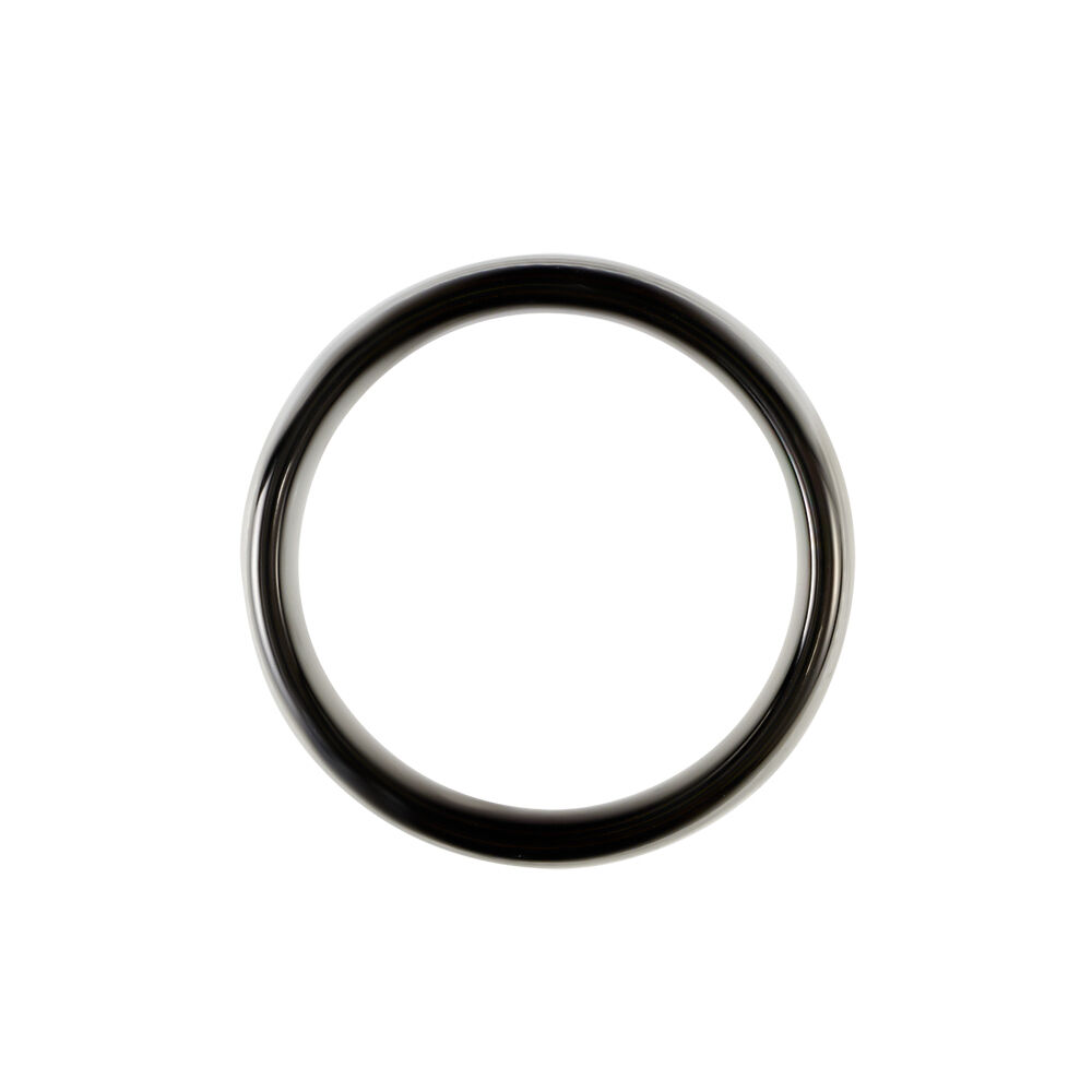 Bague Jourdan Homme Liorin Acier Bicolore Noir Et Blanc Tungstene - Bagues avec pierre Homme | Marc Orian