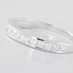 Alliance Olivia Argent Blanc Oxyde De Zirconium - Alliances duo Femme | Marc Orian