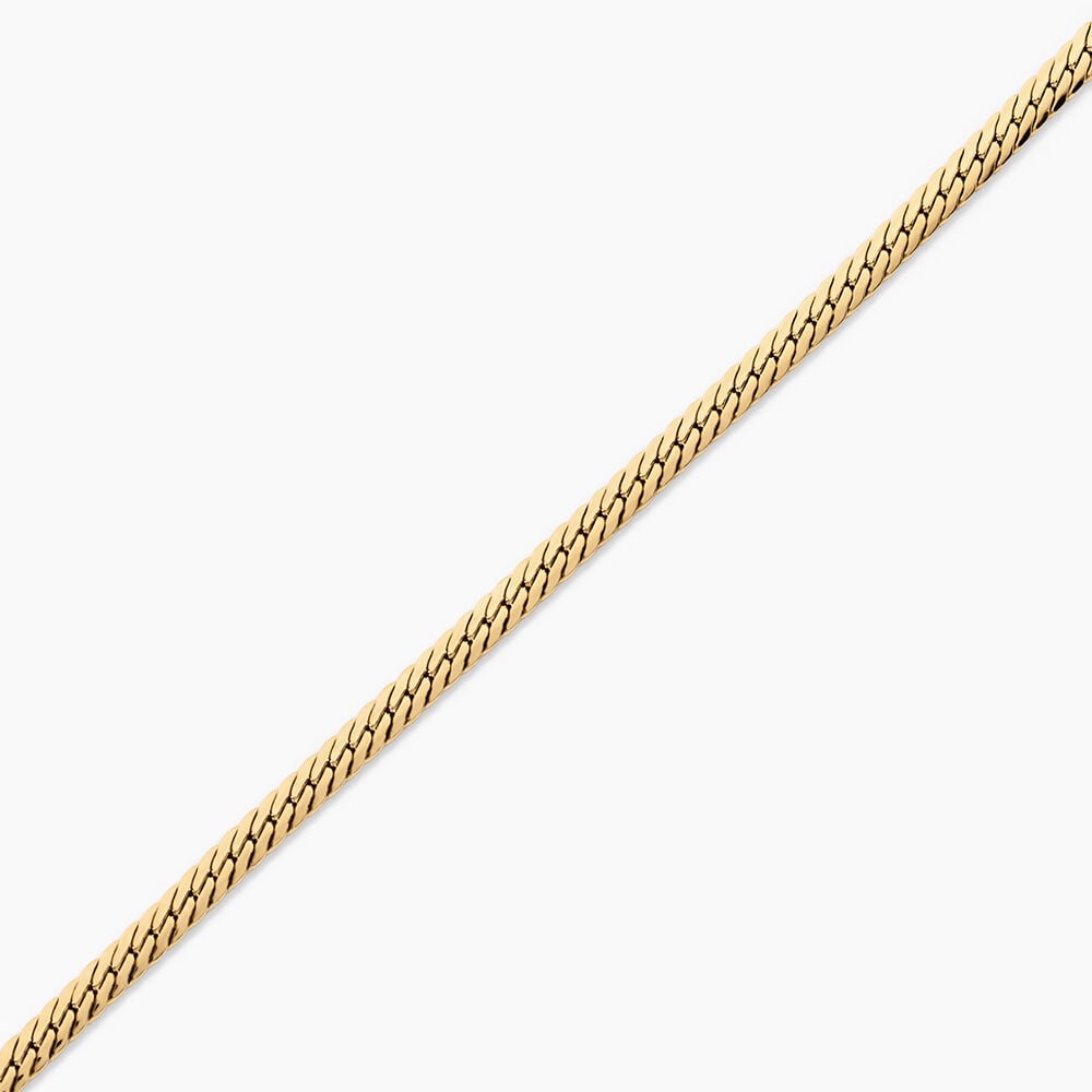 Bracelet Izel Argent Dor&eacute; A L'Or 750/1000 - Bracelets cha&icirc;nes Femme | Marc Orian