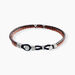 Bracelet Jourdan Colibri Acier Marron - Bracelets cuir Homme | Marc Orian