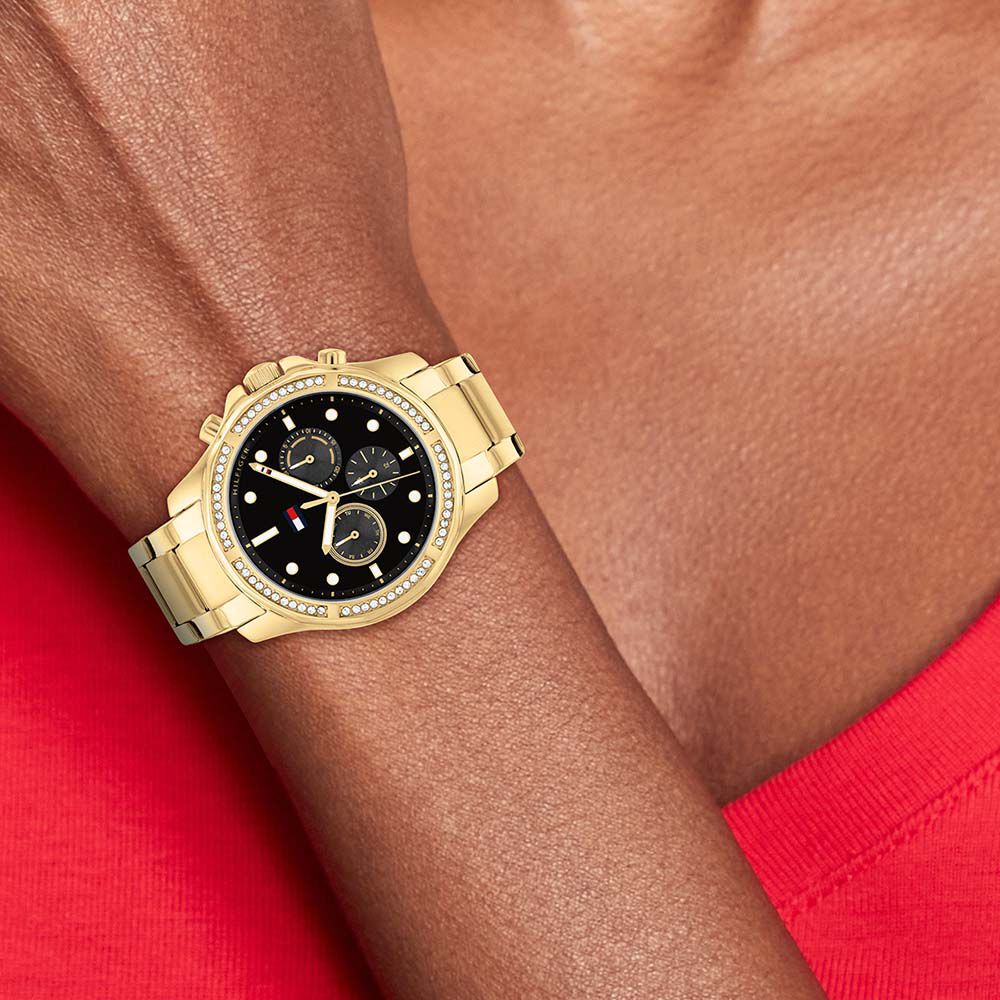 Montre Tommy Hilfiger Brooklyn Noir - Montres étanches Femme | Marc Orian
