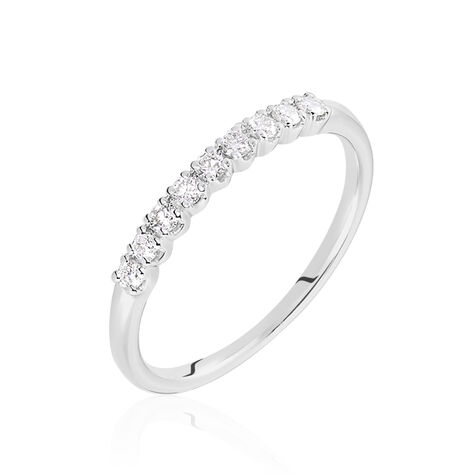 Alliance Eloise Or Blanc Diamant - Alliances Femme | Marc Orian