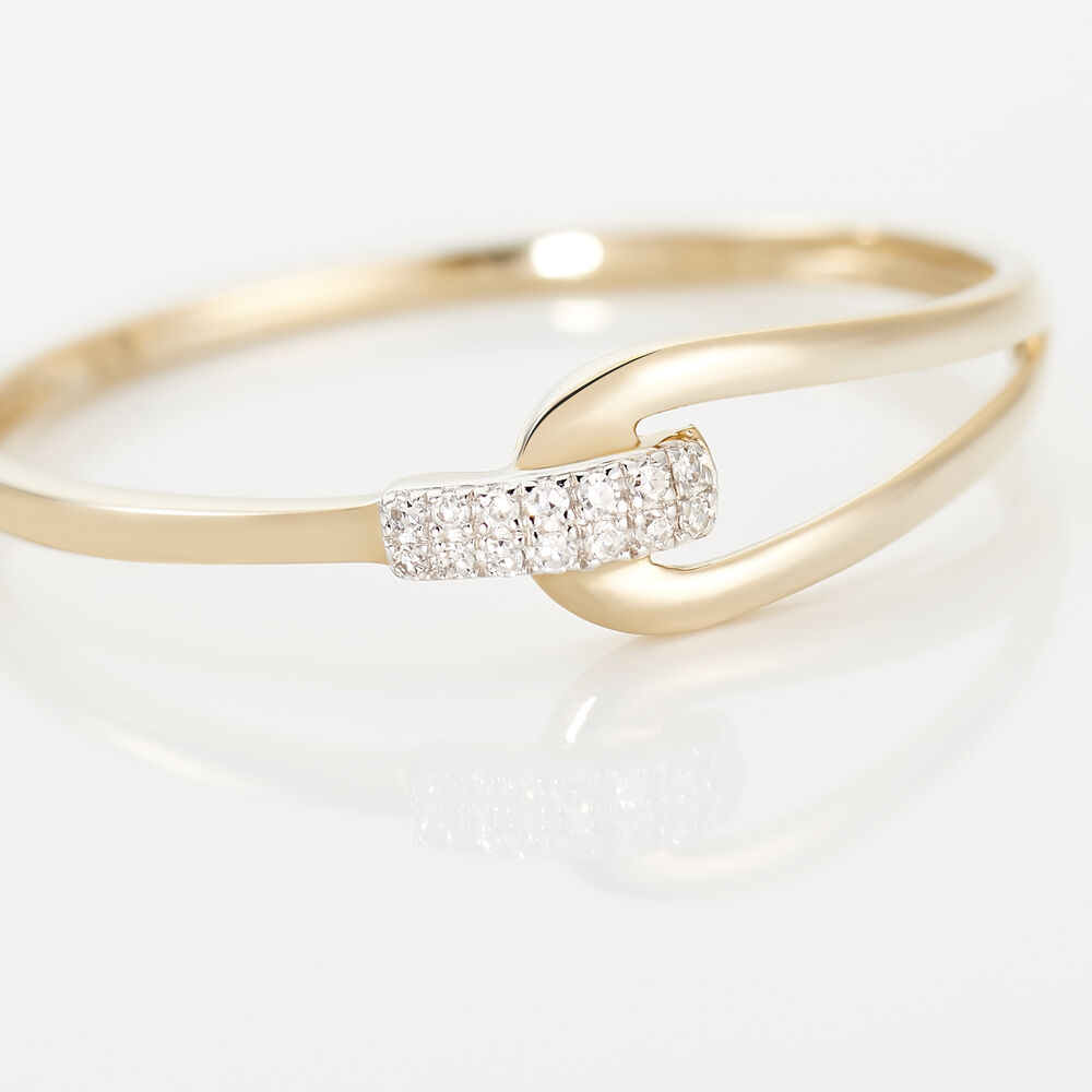 Bague Cyranna Or Jaune Diamant - Parures de mariage Femme | Marc Orian