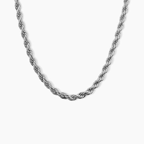 Collier Phebus Him Acier Blanc - Colliers fantaisie Homme | Marc Orian
