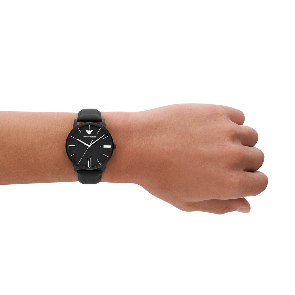Montre Emporio Armani Noir - Montres classiques Homme | Marc Orian