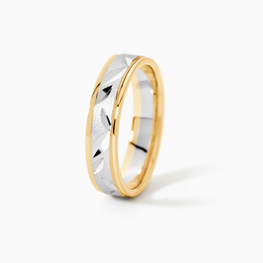 Alliance Ilki Ruban Or Bicolore - Alliances duo Unisex | Marc Orian