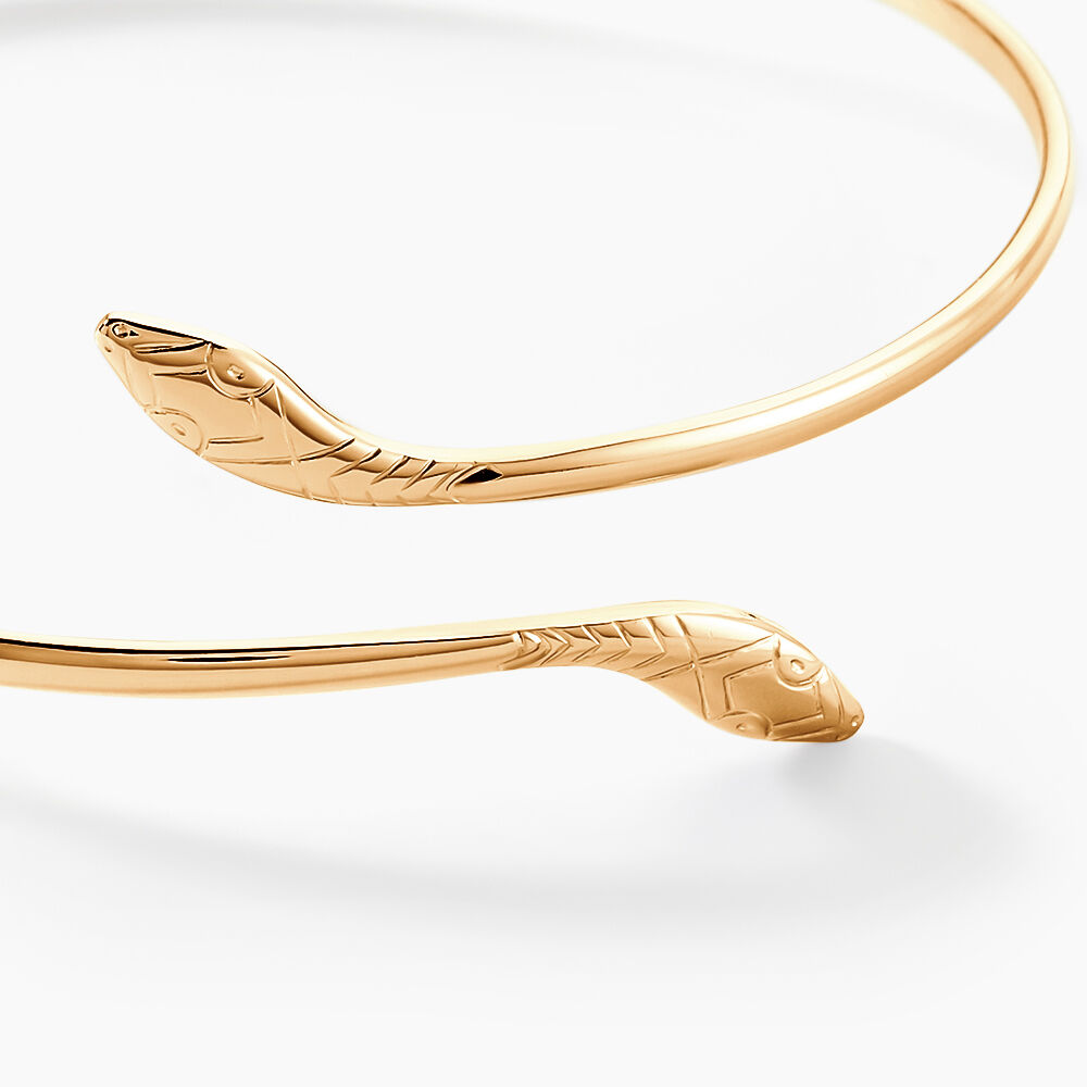 Bracelet Jonc Wandala Plaqu&eacute; Or Jaune - Bracelets fantaisie Femme | Marc Orian