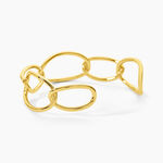 Bracelet Jonc Cecilie Acier Dor&eacute; - Bijoux fantaisie Femme | Marc Orian