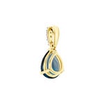 Pendentif Gorgel Or Jaune Topaze Oxyde De Zirconium - Pendentifs Femme | Marc Orian