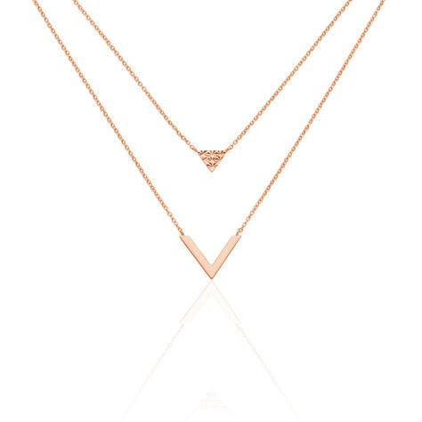Collier Veroniica Argent Rose - Colliers ete Femme | Marc Orian