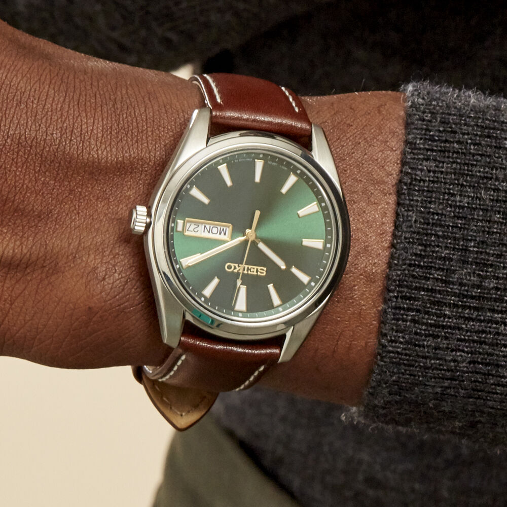 Montre seiko outlet verte